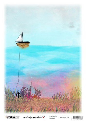Studio Light By Marlene Rice Paper So-Fish-Ticated nr.16