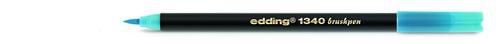 Edding 1340 brushpen azur | Edding-blauw