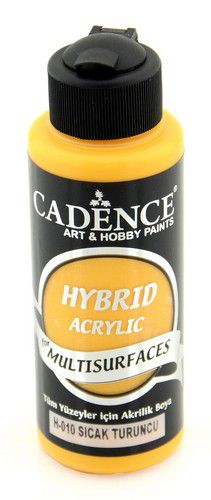 Cadence Hybride acrylverf | Warm oranje | 120 ml