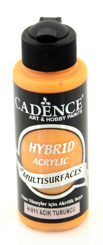 Cadence Hybride acrylverf | Lichtoranje | 120 ml