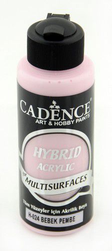 Cadence Hybride acrylverf | Baby Roze | 120 ml