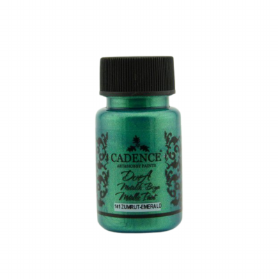 Cadence Dora metallic verf Emerald groen  0141 | 50 ml