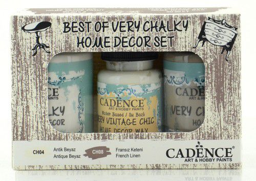 Cadence Very Chalky  Antiek wit - Frans linnen  0002 | 90+90