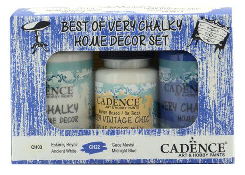 Cadence Very Chalky  Nachtblauw  0010 | 90+90+50 m