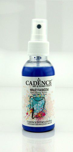 Cadence Fashion spray textiel verf Marineblauw | 1110 | 100ml