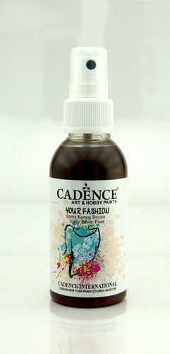 Cadence Your fashion spray textiel verf Bruin | 1118 | 100ml
