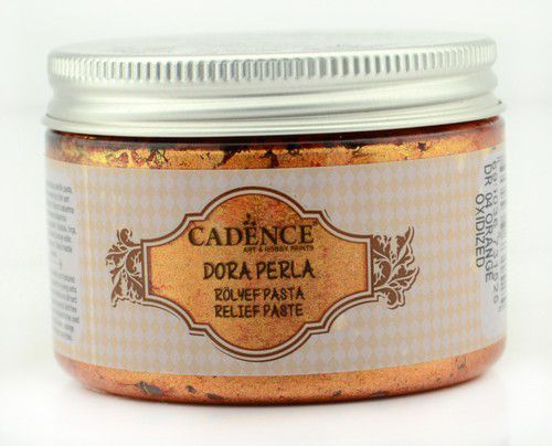 Cadence Dora Perla Met. Relief Pasta Oxide oranje 0004 | 150