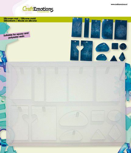 Siliconen mal hangers 1 14,5x12 cm