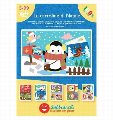 Sabbiarelli | Zandschilderen | Album kerstkaarten