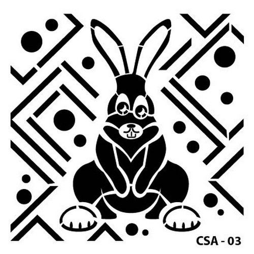 Cadence Mask Stencil CSA - Konijn | 15X15