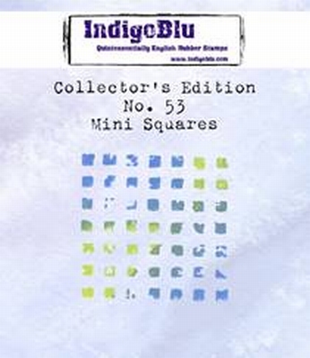 IndigoBlu stempel Collector's Edition 53 Mini Squares