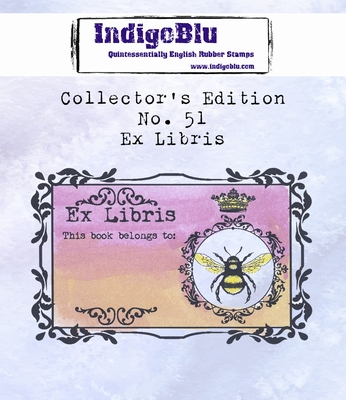 IndigoBlu stempel Collector's Edition 51 Ex Libris