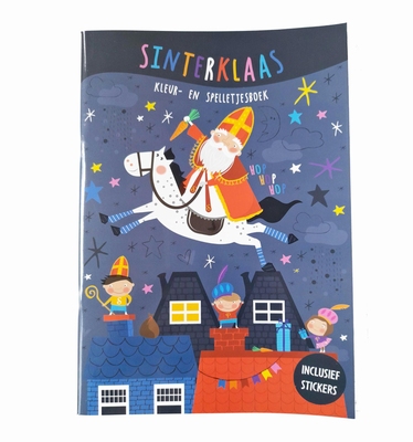 Sinterklaas Kleur en Activiteitenboek A4