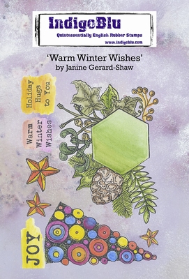 IndigoBlu stempel A6 | Warm Winter Wishes