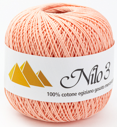 Haakgaren Nilo nr.3 - 140 apricot 100gr / 270mtr