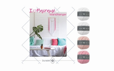 Durable Macrame pakket Wandhanger