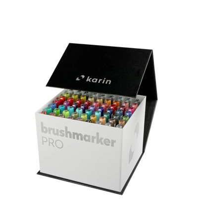 Karin Brushmarker Pro Mega Box 60 stuks
