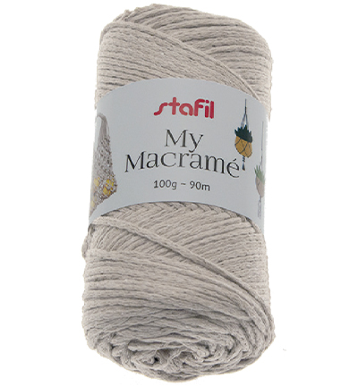 Stafil My Macrame Yarn, Beige 100gr / 90mtr.
