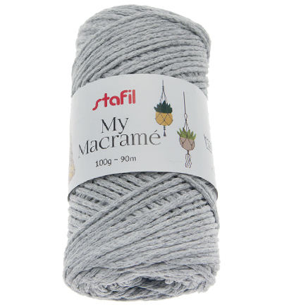 Stafil My Macrame Yarn, Stone 100gr / 90mtr.