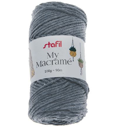 Stafil My Macrame Yarn, Indigo 100gr / 90mtr.