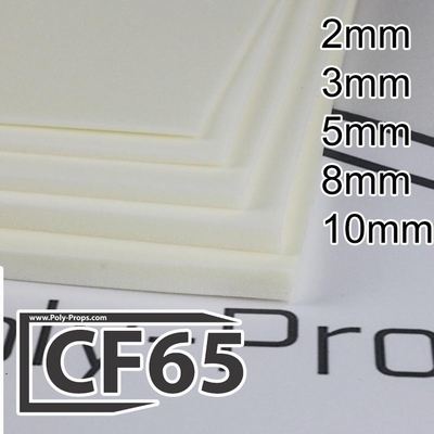Eva Craft Foam | CF 65 | 10mm | 1x1m | Wit | Medium Density