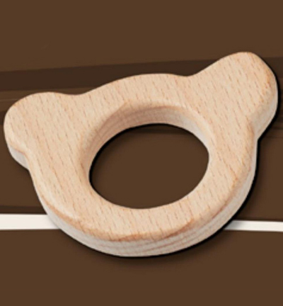 Houten Beertje voor speenketting, Natuur