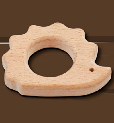 Houten Egel voor speenketting, Natuur