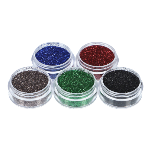 Cool Glitter Set for Glitter Tattoo 5 x 5ml