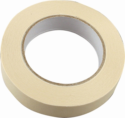 Maskeertape  ± 25 mm breed - lengte 50 meter