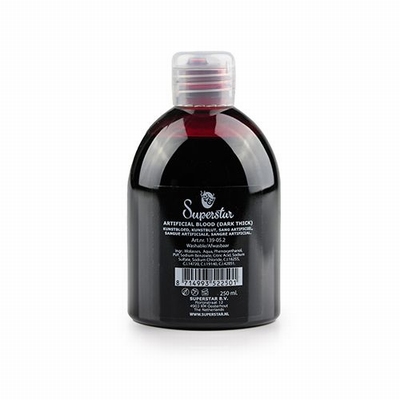 Superstar Fake Blood, dark thick clotting 250 ml.