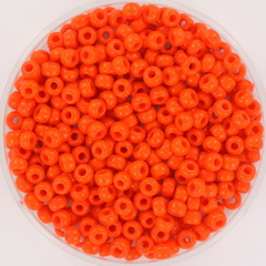 Miyuki rocaille 8/0 | opaque orange | 25 gram