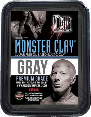 Monster Clay MEDIUM hardness | GRAY