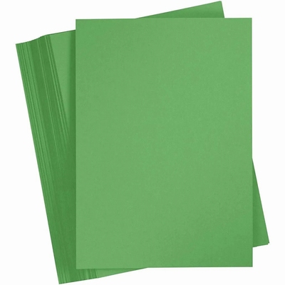Gekleurd karton A4 Groen | 180 gram | 20 vel