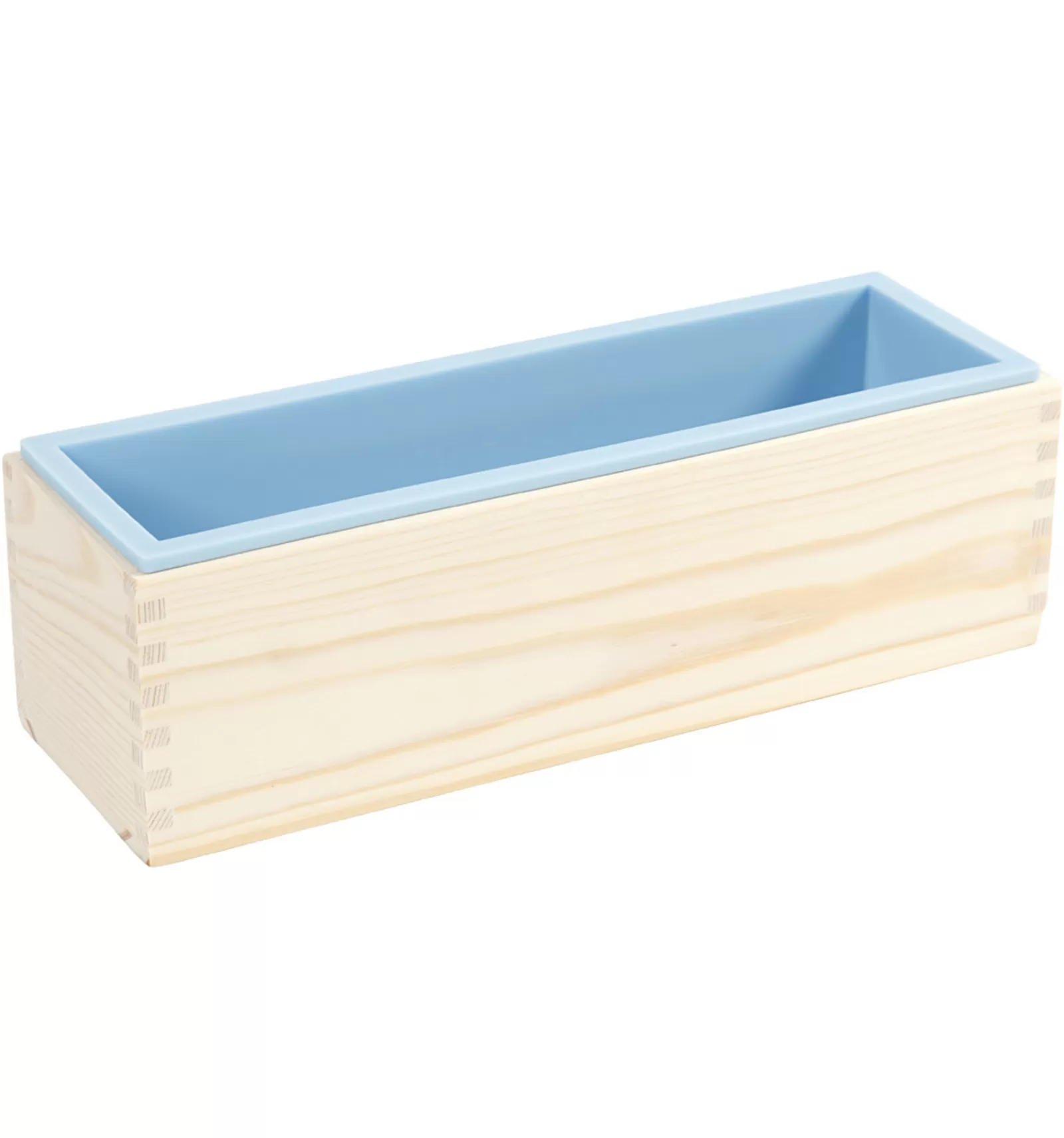 Siliconen Mal in Houten Box 8,6x27,5x8 cm