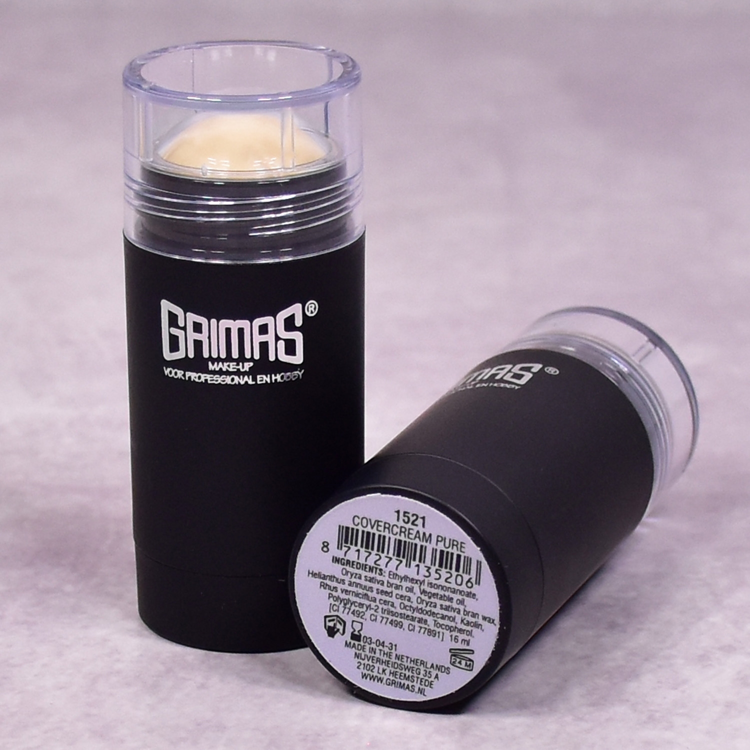 Grimas | Covercream Pure | nr: 1521 | Shock/Lijk | 16 ml