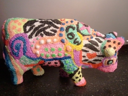 Papier Mache | Paper shape Olifant | H: 17 cm