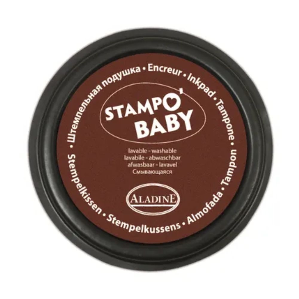 Aladine Stampo Stempel Baby Set Jungle Dieren 4 stuks