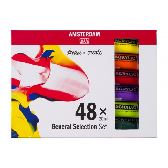 Amsterdam acrylverf set 48 x 20 ml