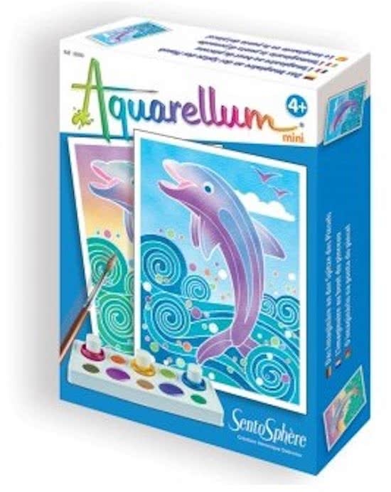 Aquarellum Mini - Sentosphère - Dolfijn