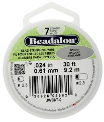 Beadalon Metaaldraad (acculon) | 0,51 mm | 9,2 meter