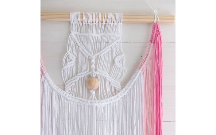 Durable Macrame pakket Wandhanger