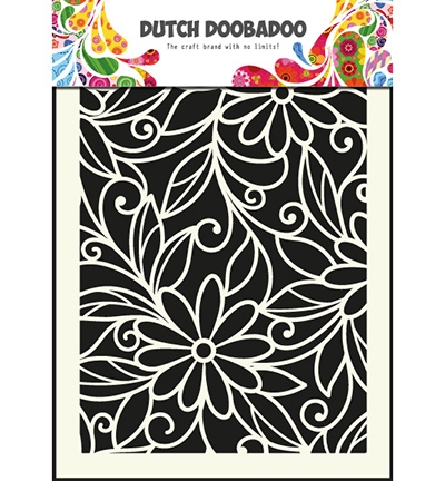 Dutch Doobadoo Mask Art Flower Swirl