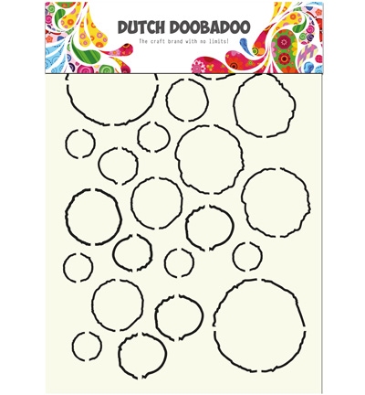 Dutch Doobadoo Stencil Art A4 Grunge
