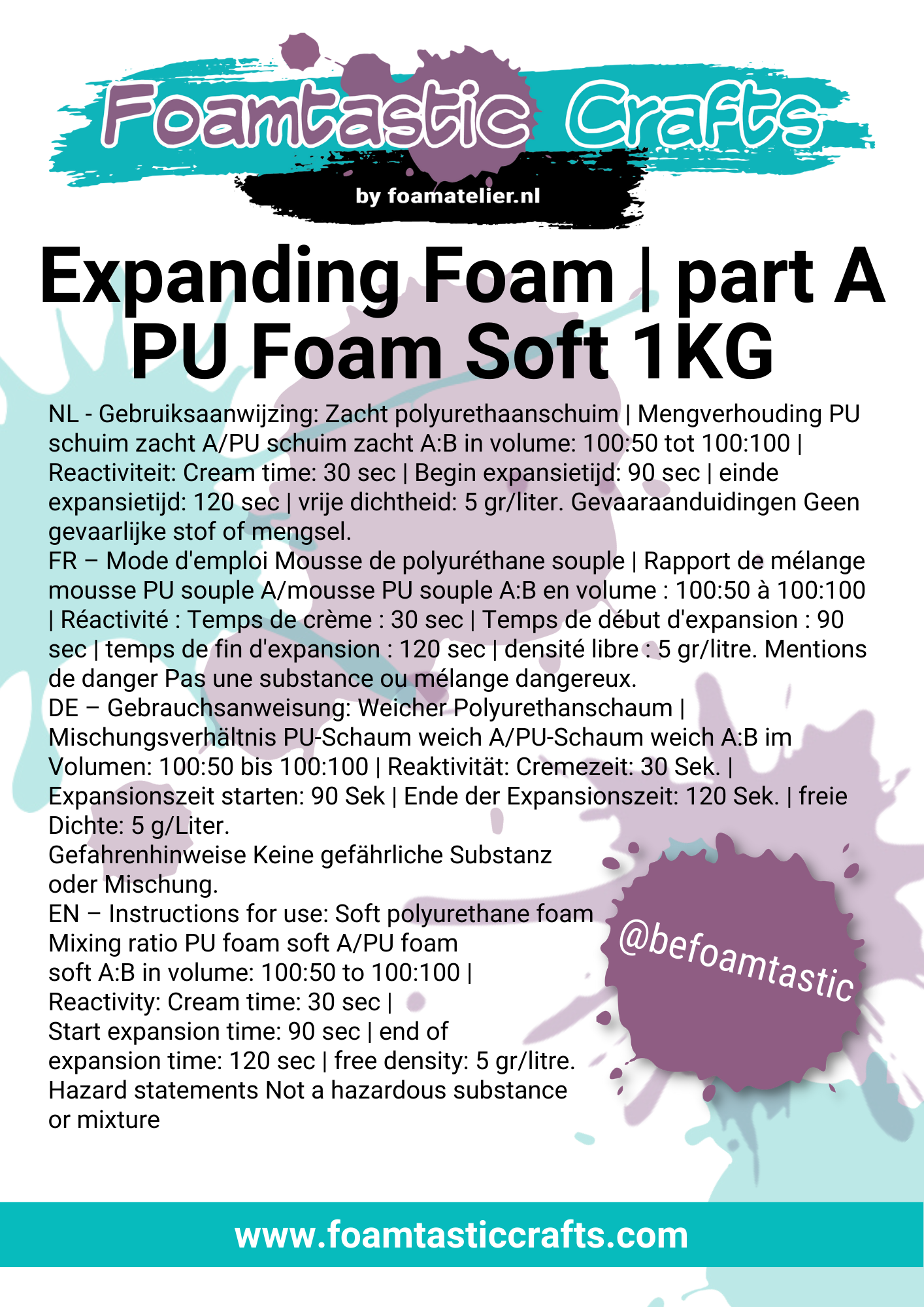 Expanding PU Foam | Soft foam