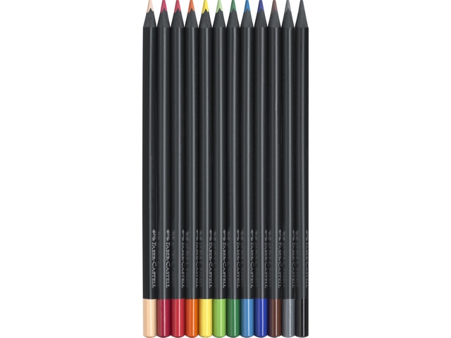 Faber Castell | Black Edition | 12 kleurpotloden