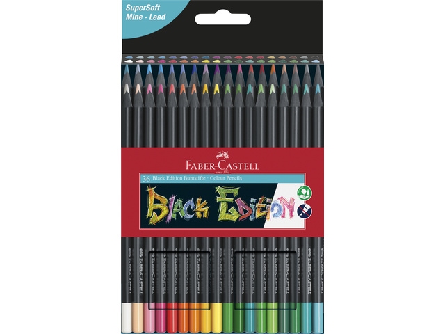 Faber Castell | Black Edition | 36 kleurpotloden