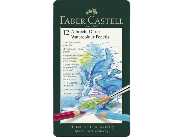 Faber Castell Aquarelpotloden Albrecht Durer set 12 stuks