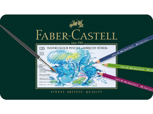 Faber Castell Aquarelpotloden Albrecht Durer set 120  stuks