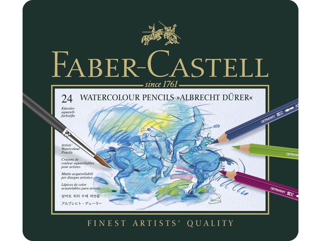 Faber Castell Aquarelpotloden Albrecht Durer set 24 stuks