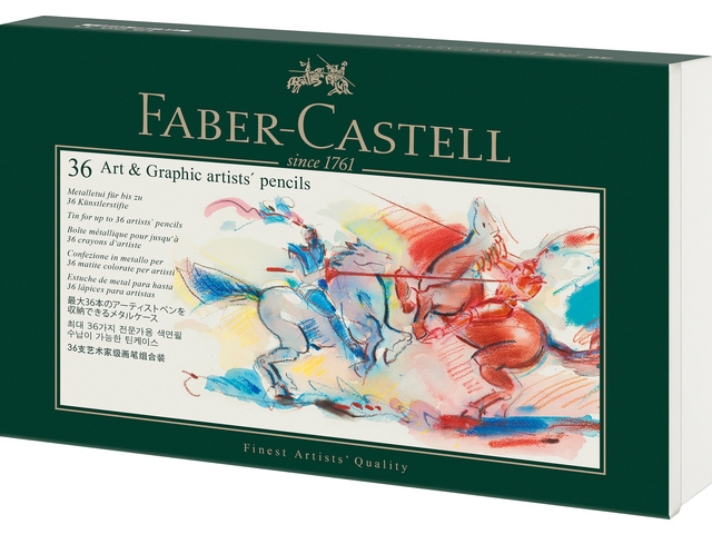 Faber Castell bewaarblik 36 stuks